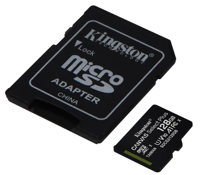 128 GB Kingston Canvas Select Micro SDHC UHS-I 100MB (SDCS2/128GB)