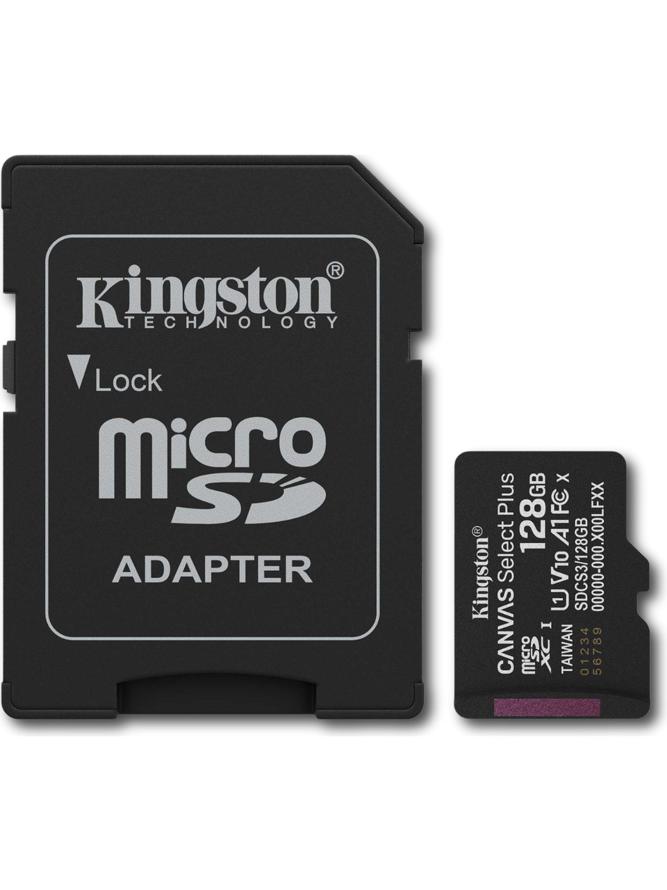128 GB Kingston Canvas Select Plus Gen3 Micro SDXC UHS-I 150MB/s (SDCS3/128GB)