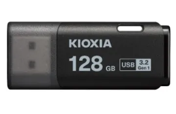 128 Gb Usb3.2 Gen1 Kioxia Siyah (Lu301k128gg4)