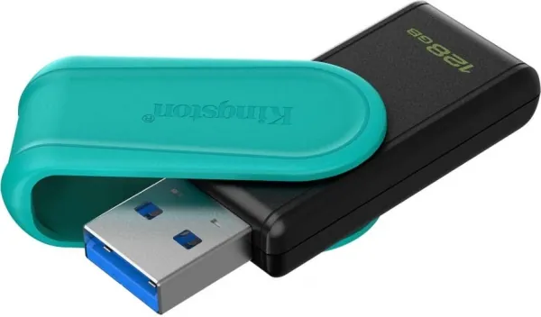 128 Gb USB3.2 Kingston Data Traveler Exodia S Siyah/Turkuaz (DTXS/128GB)