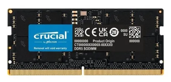 16 Gb Ddr5 4800mhz Crucial Basics Sodimm (CB16GS4800E)