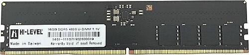 32 Gb Ddr5 4800mhz Hi-Level Cl40 1.1v (Hlv-Pc38400d5-32g)