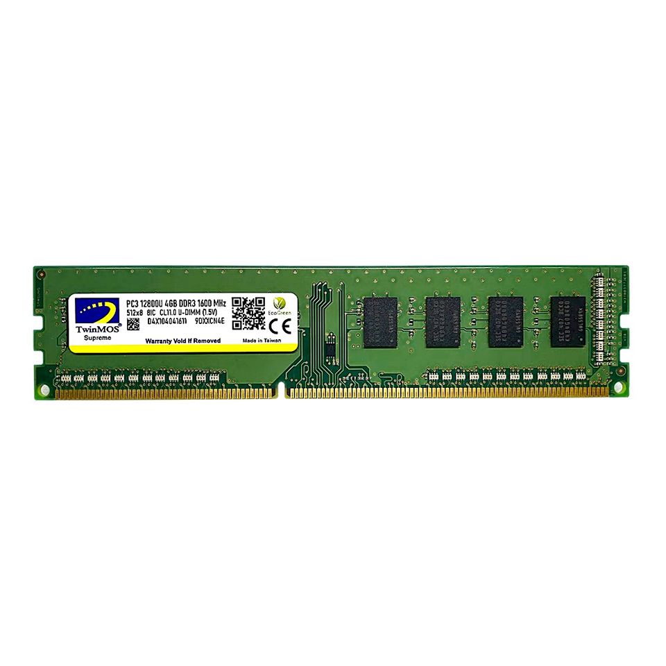 4 Gb Ddr3 1600mhz Twinmos Cl16 1.5v