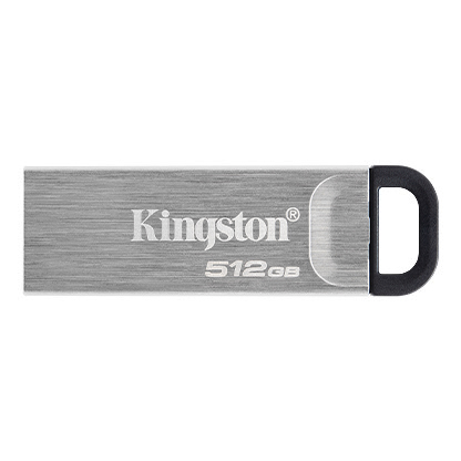 512 Gb USB3.2 Kingston Datatraveler Kyson Siyah/Gri (Dtkn/512gb)