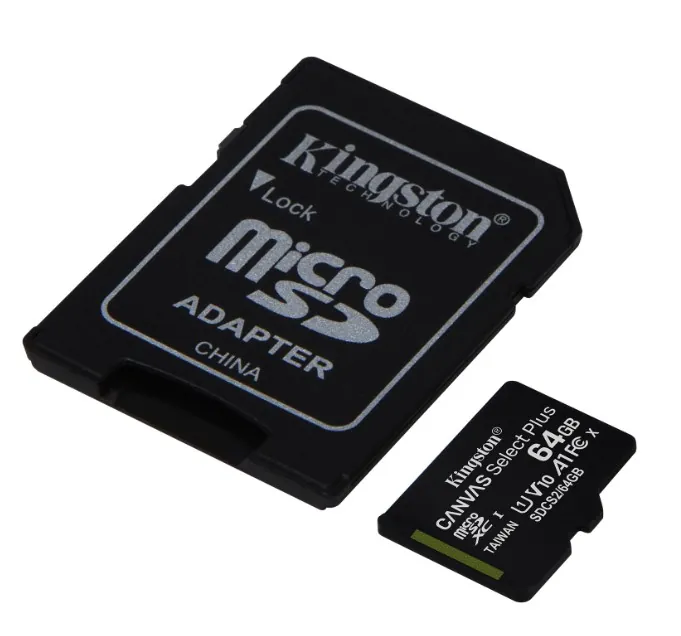 64 GB Kingston Canvas Select Micro SDHC UHS-I 100MB/s (SDCS2/64GB)