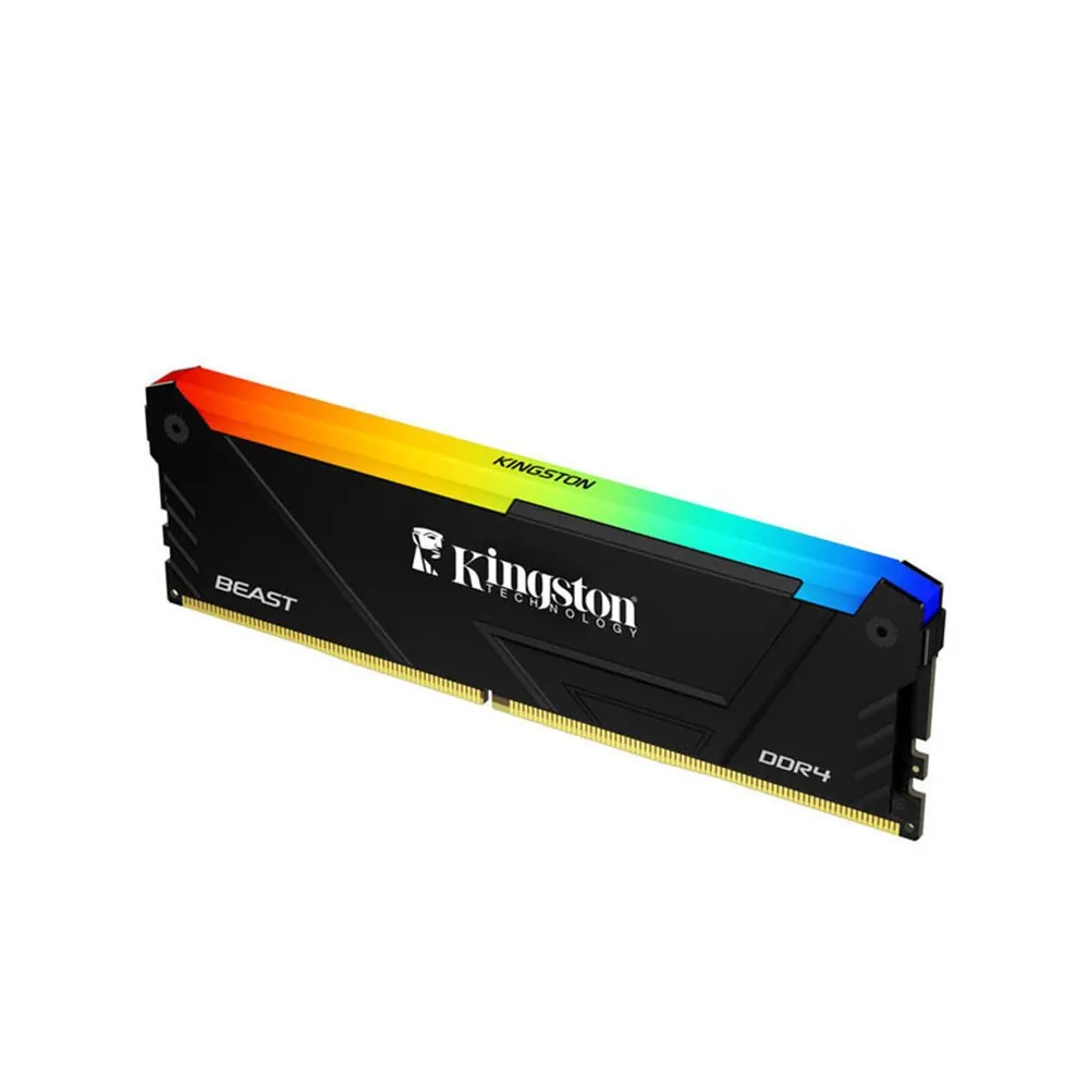 8 Gb Ddr4 3200mhz Kingston Beast Rgb Cl16 (Kf432c16bb2a/8tr)