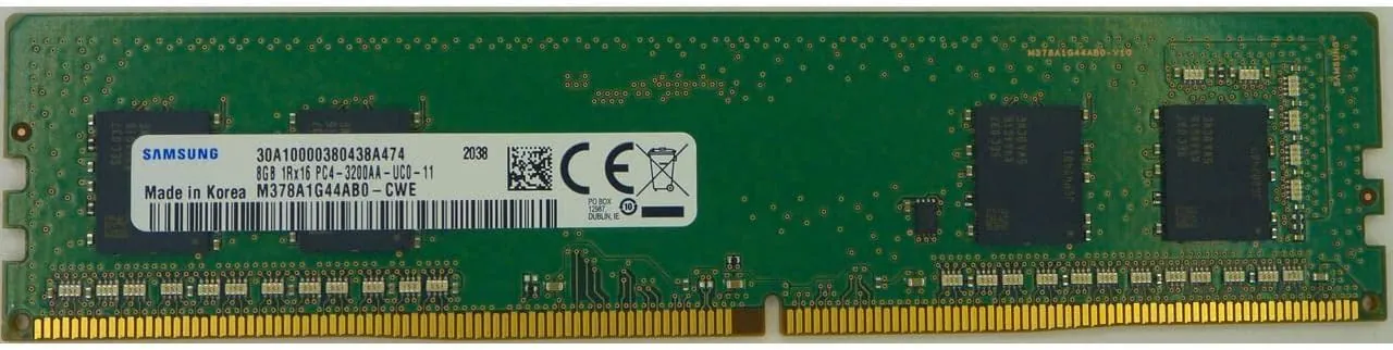 8 Gb Ddr4 3200mhz Samsung 1.2v (M378a1g44ab0-Cwe)
