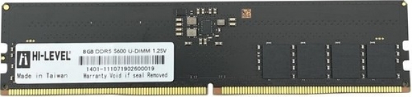 8 Gb Ddr5 5600mhz Hi-Level Arctic Cl46 1.1v Hs (Hlv-Pc44800d5-8g-B)