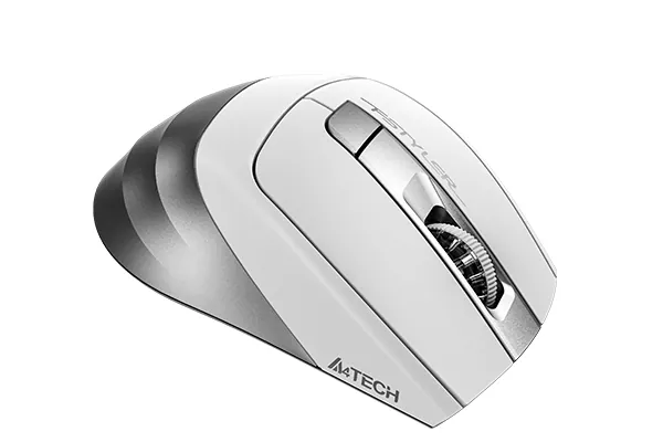 A4 Tech FB35S Kablosuz Sessiz Bluetooth/2.4GHz Optik 2000DPI Mouse Beyaz