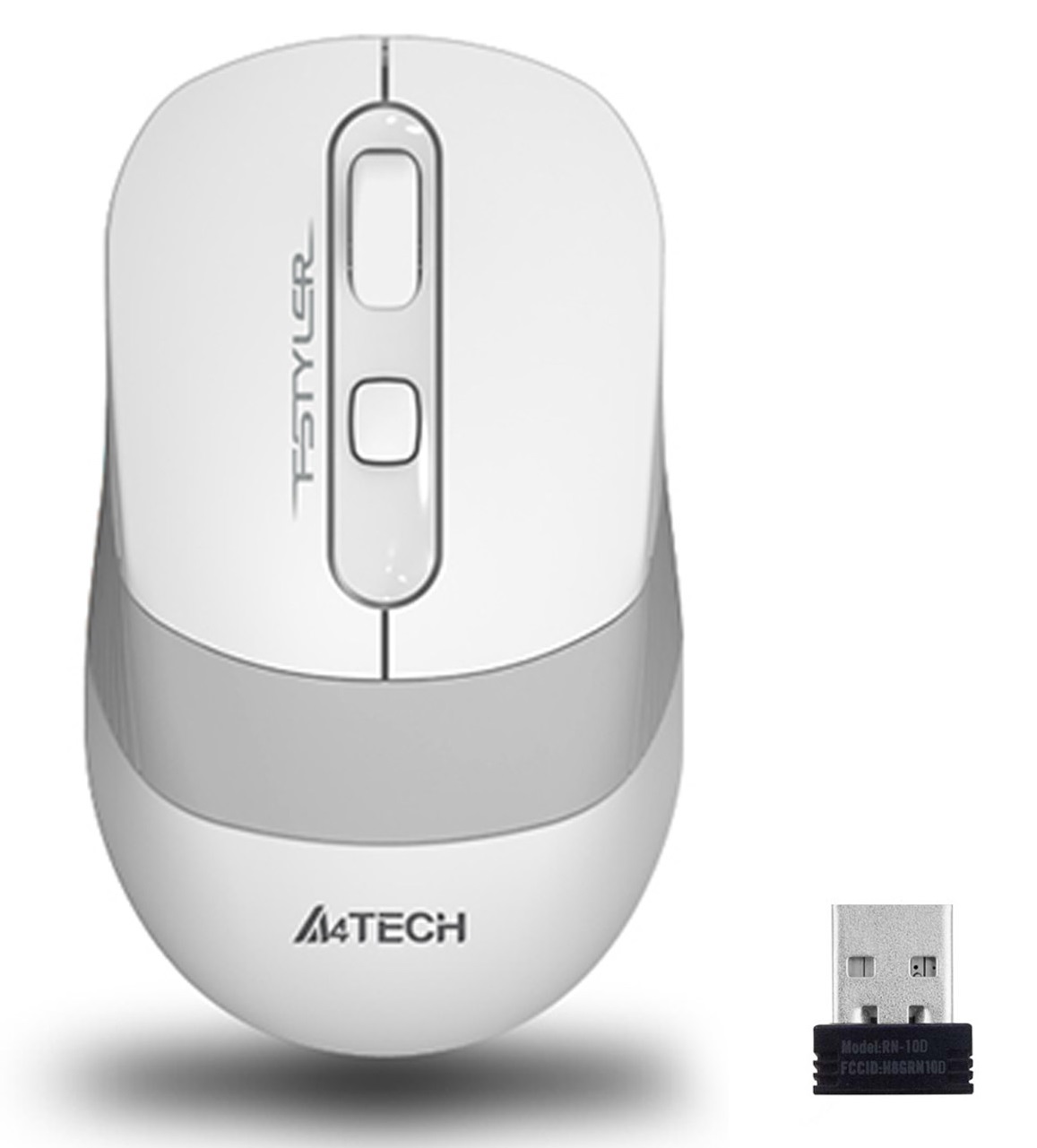 A4 Tech FG10 Kablosuz Optik Mouse Beyaz