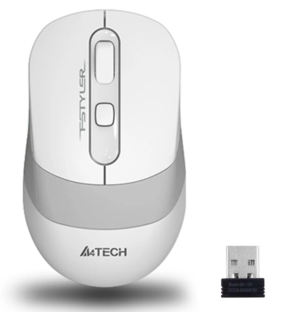 A4 Tech FG10 Kablosuz Optik Mouse Beyaz