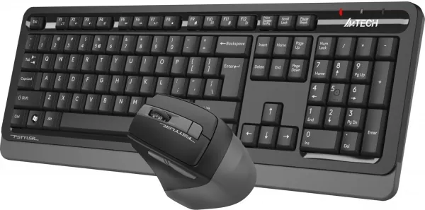 A4 Tech FG1035 USB Kablosuz Q Klavye + Mouse Set Gri