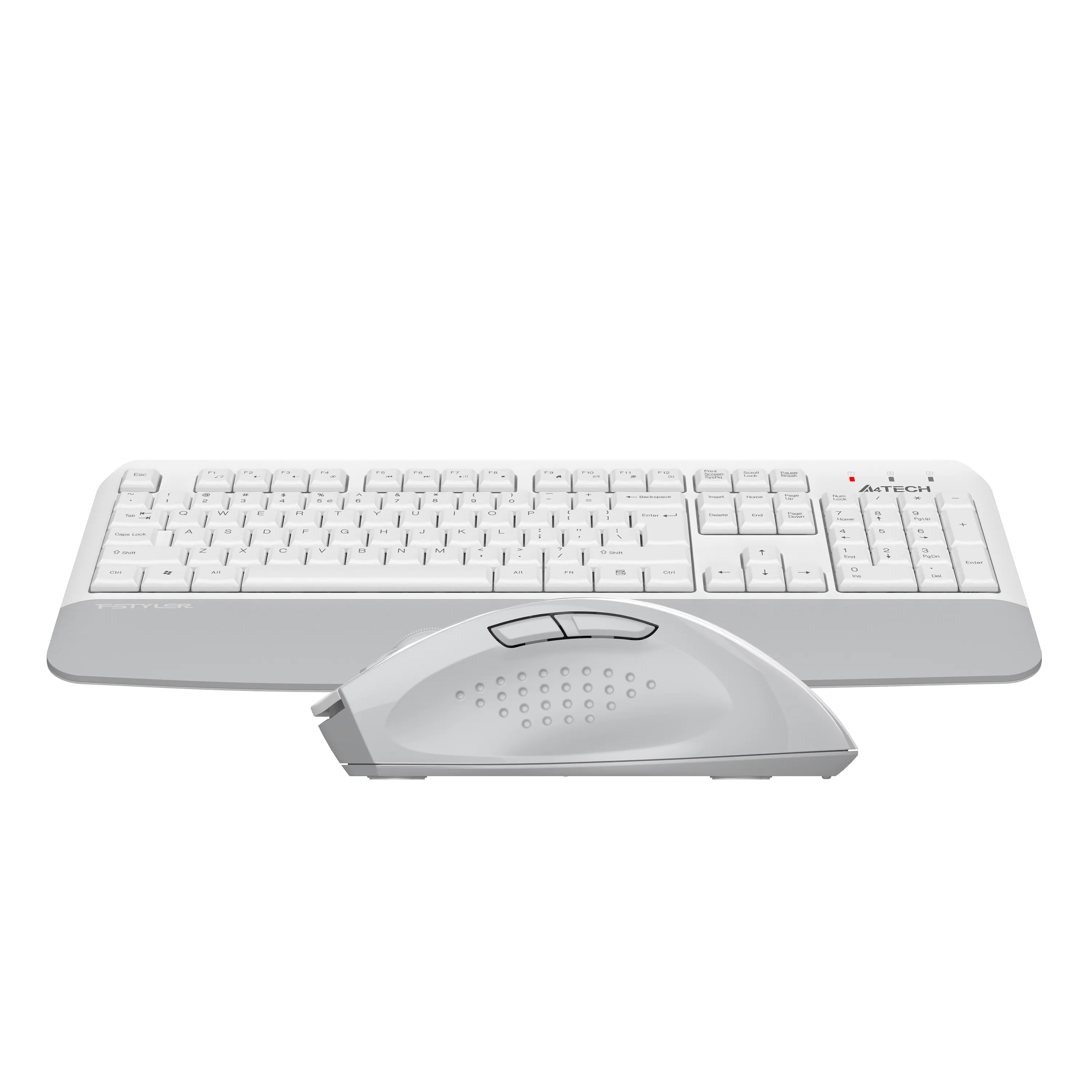 A4 Tech FG2500S Plus Kablosuz Klavye ve Mouse Seti Beyaz
