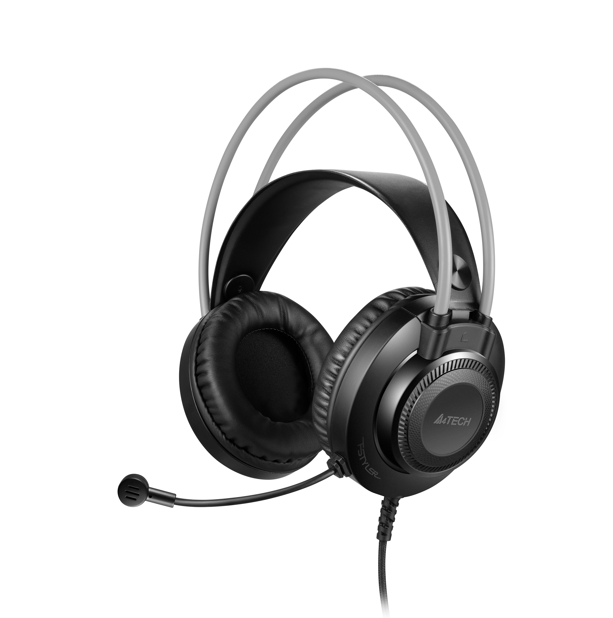 A4 Tech FH-200U Mikrofonlu Kulaklık Gri