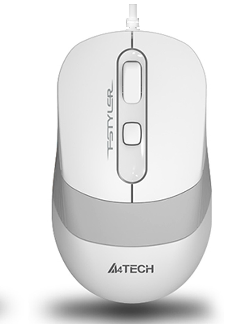 A4 Tech FM10 Kablolu Optik Mouse Beyaz