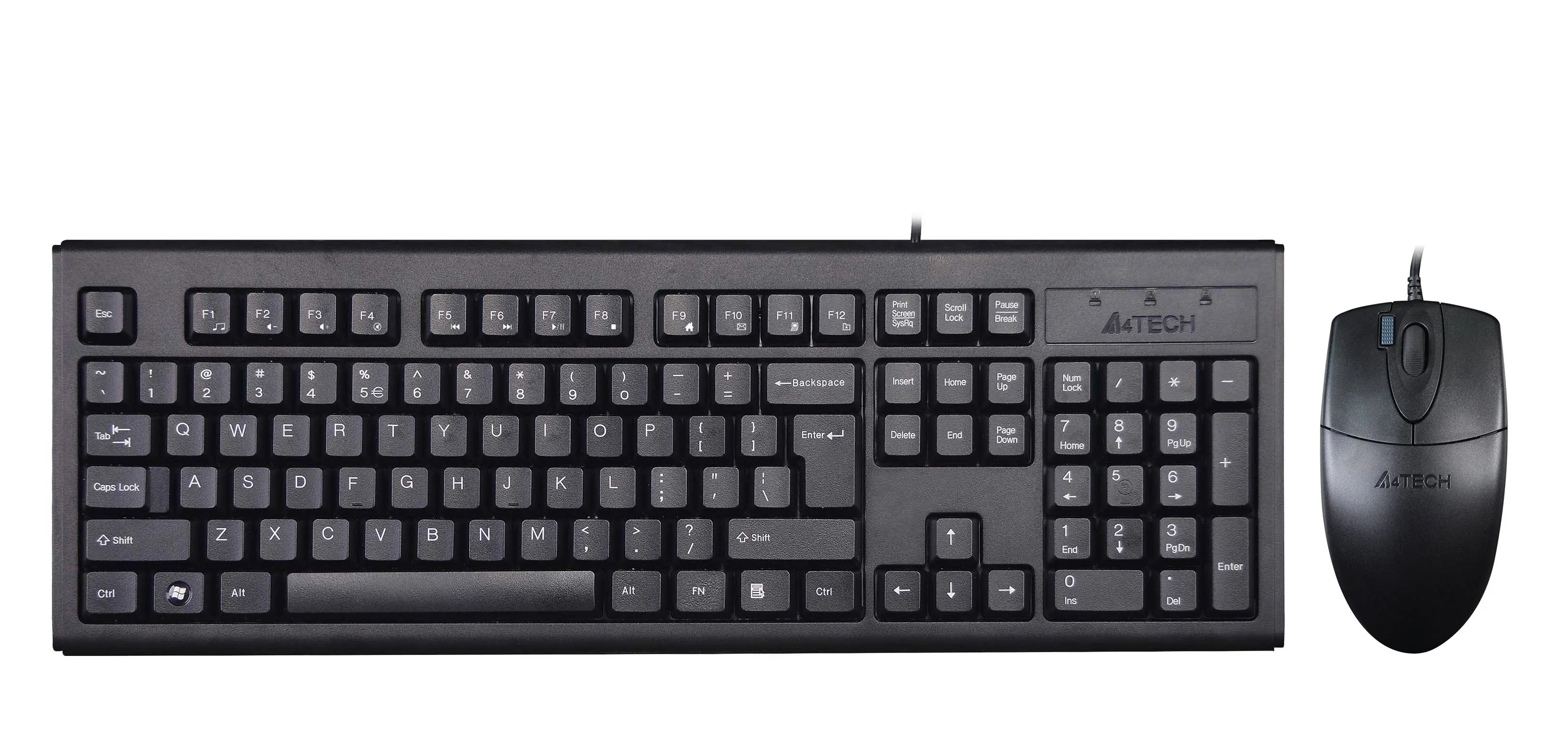 A4 Tech Km-72620d Usb Kablolu Klavye + Mouse