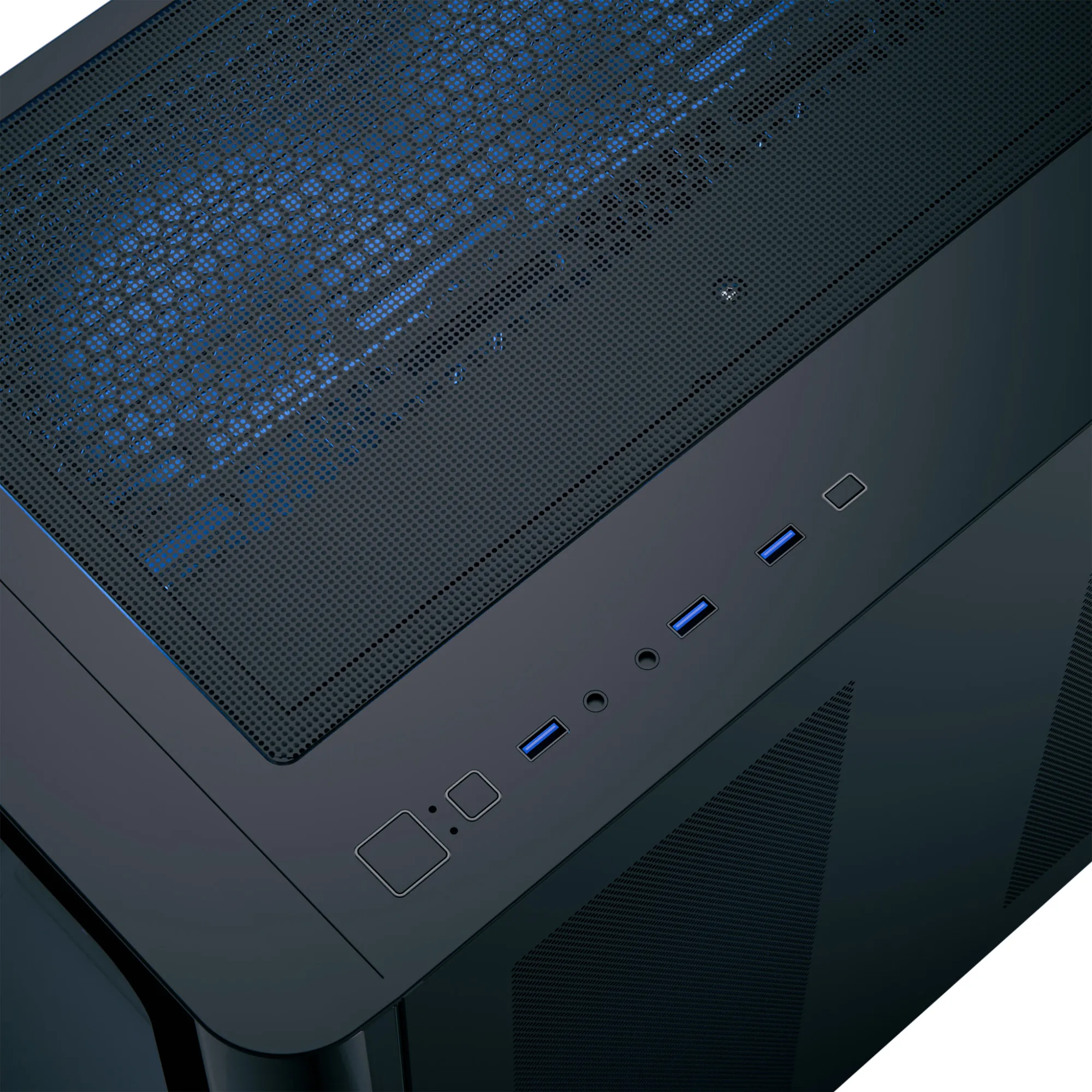 Aerocool P500C 4x12cm ARGB Fan USB3.0 Siyah ATX Kasa