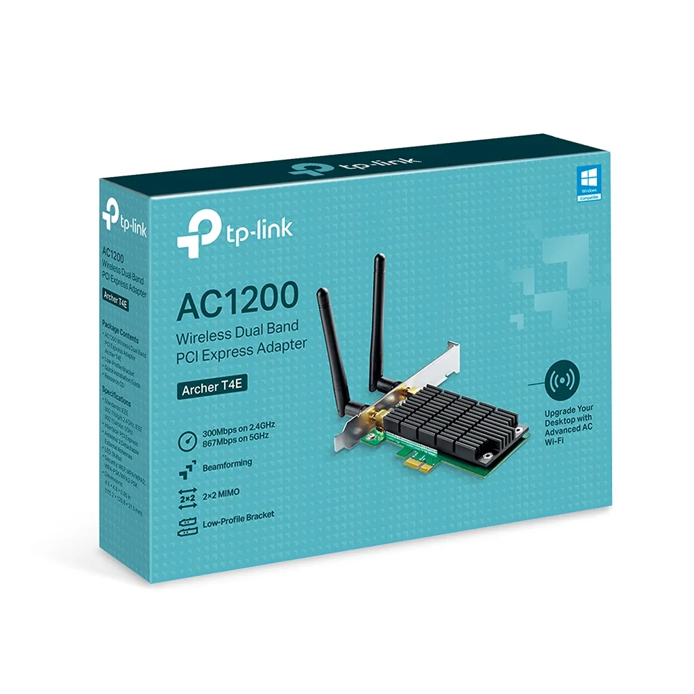 Archer T4E AC1200 Dual Band PCI-E Adaptör