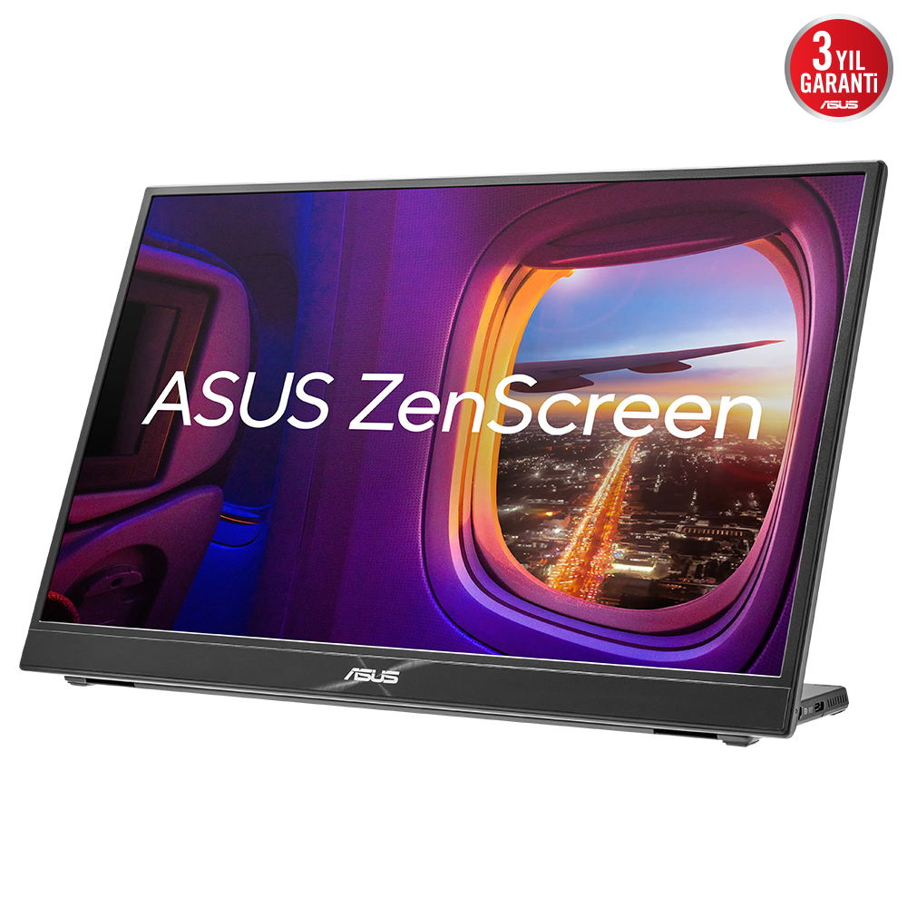 Asus 16" ZenScreen MB16QHG 2560x1600 5ms 120Hz HDMI/USB-C Siyah