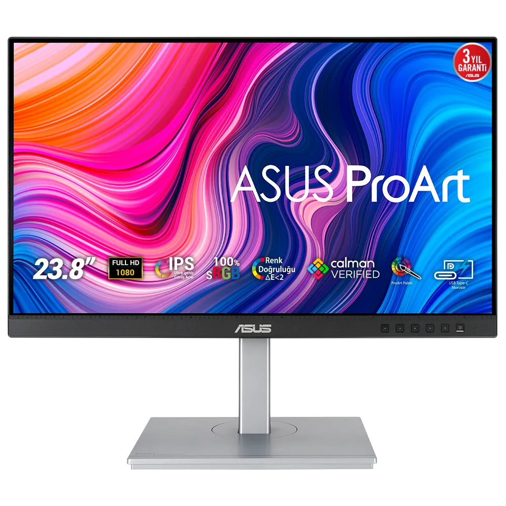Asus 23.8" ProArt PA247CV 1920x1080 5ms 75Hz IPS DP/HDMI/USB-C +VESA +Speaker