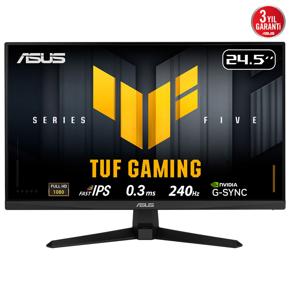 Asus 24.5" Tuf Gaming VG259QM5A 1920x1080 0.3ms 240Hz DP/HDMI +VESA +Speaker