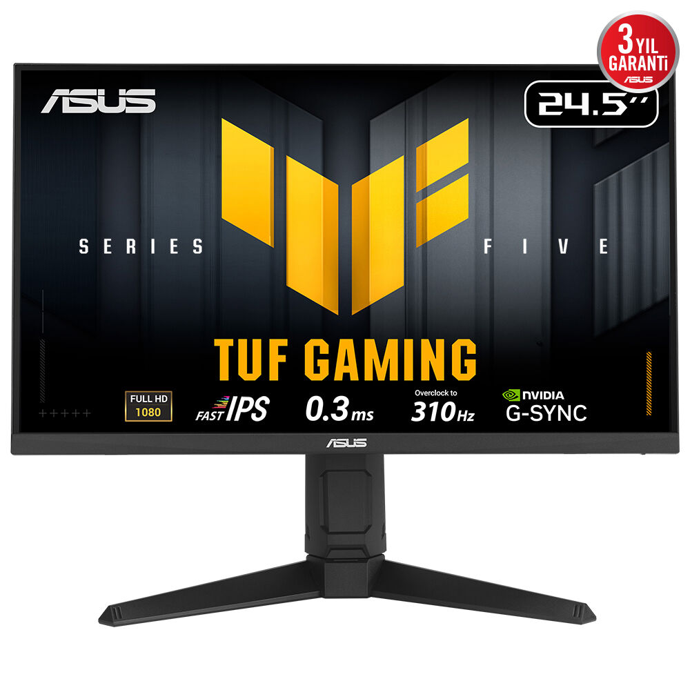 Asus 24.5" VG259QMRL5A 1920x1080 0.3ms 310Hz DP/HDMI +VESA +PIVOT +SPEAKER