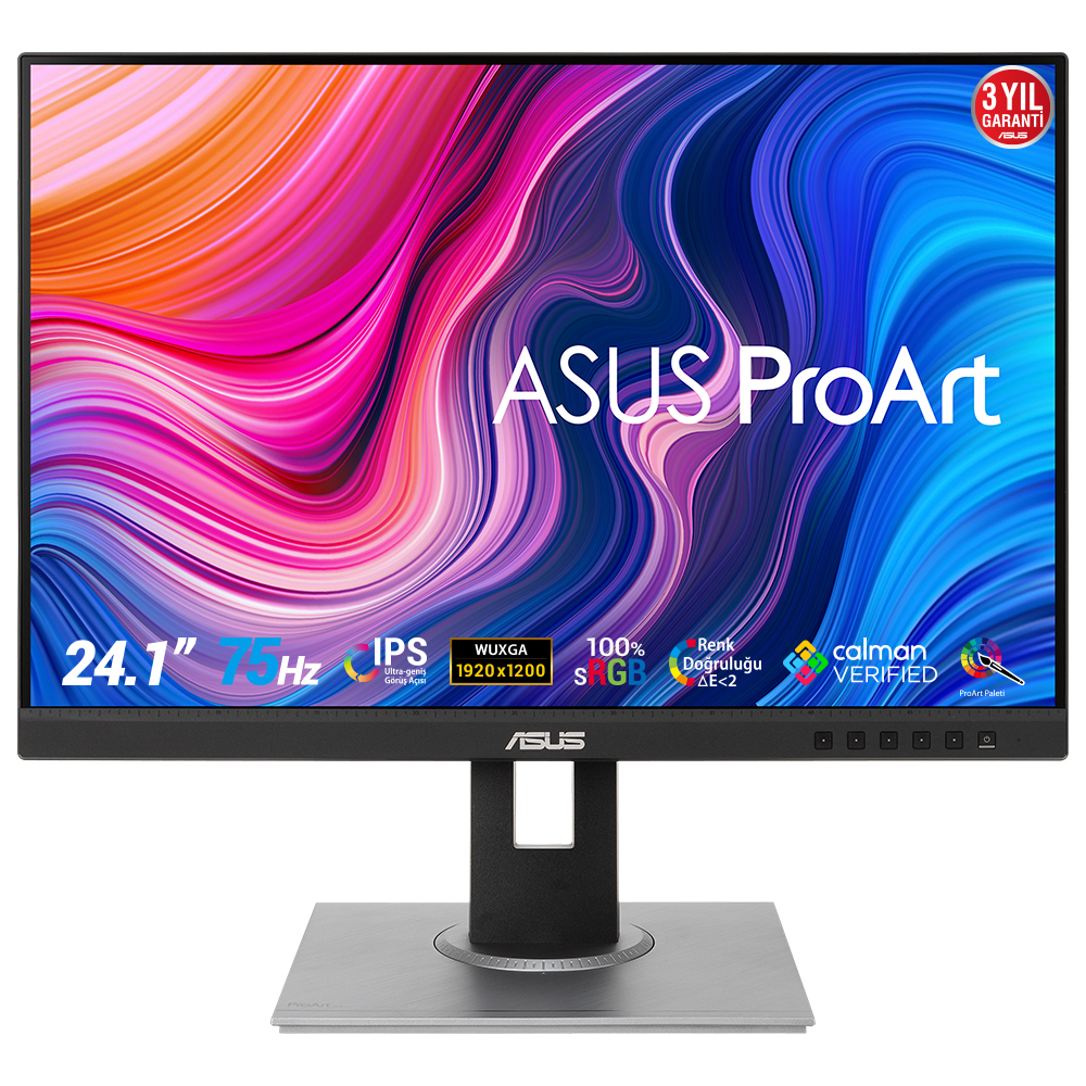 Asus 24" ProArt PA248QV 1920x1200 5ms 75Hz IPS DP/HDMI/VGA +VESA +Speaker