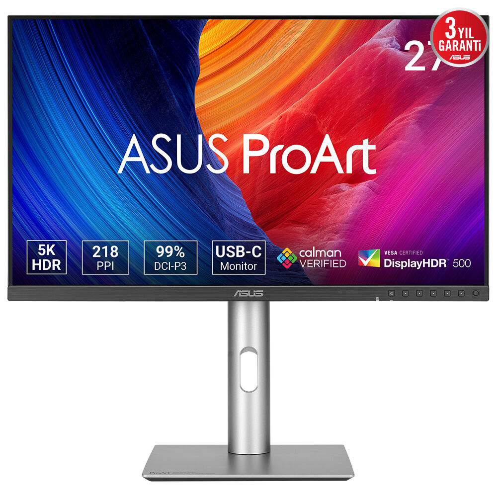 Asus 27" ProArt PA27JCV 5120x2880 5ms 60Hz DP/HDMI/USB +VESA +Speaker