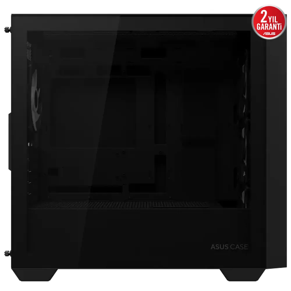 Asus A21 Plus USB 3.2 4x12cm ARGB Fan mATX Siyah Kasa