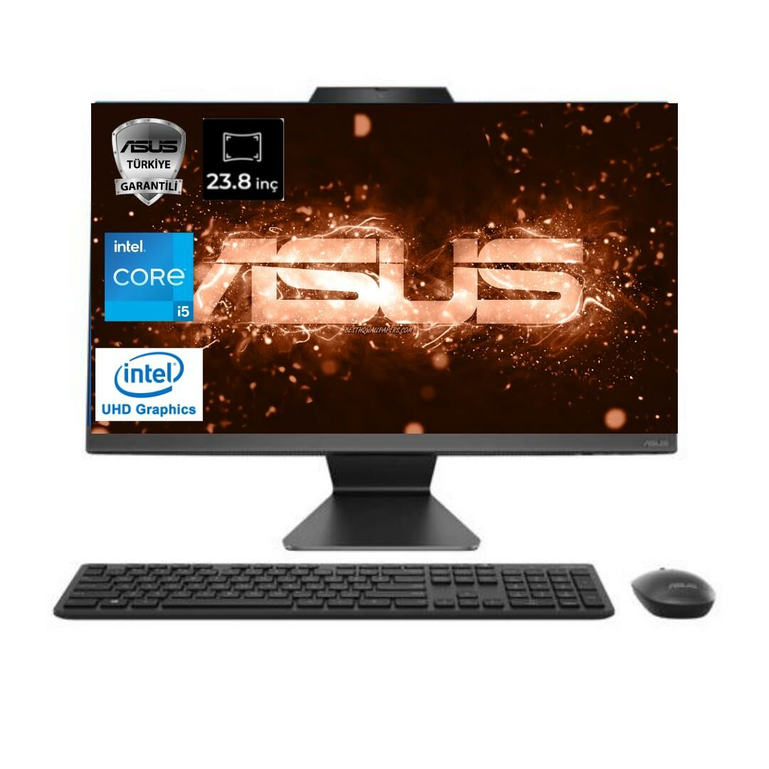 Asus Aio A3402wbak-I58512b0d I5-1335u 8gb 512gb Ssd 23.8" Dos