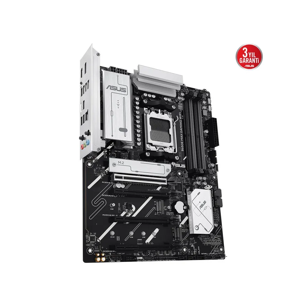 Asus B650E Max Gaming Wifi AM5 DDR5 Ses GLAN DP/HDMI SATA3 USB3.2 ATX