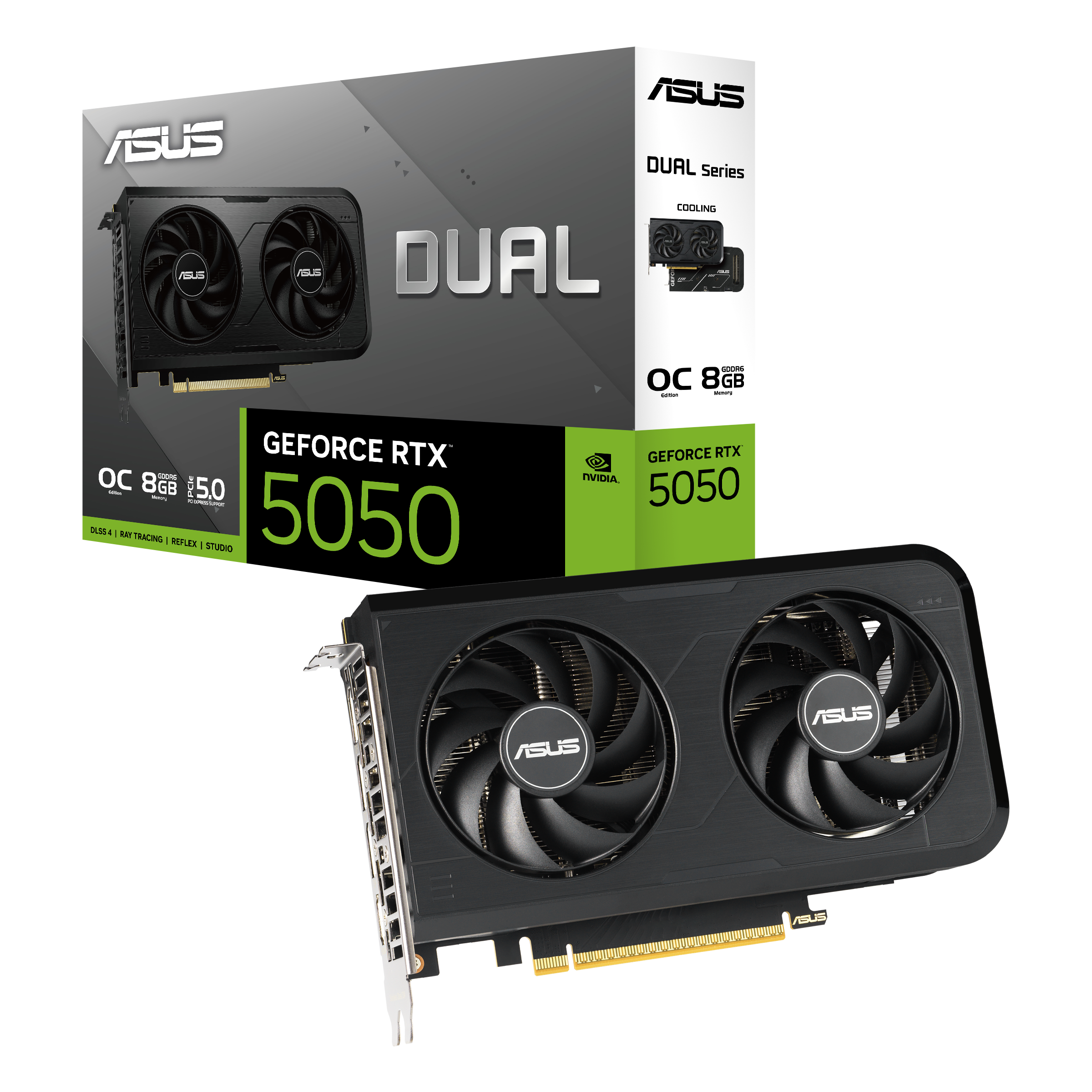 Asus Dual-RTX5050-O8G OC 8GB GDDR6 128bit