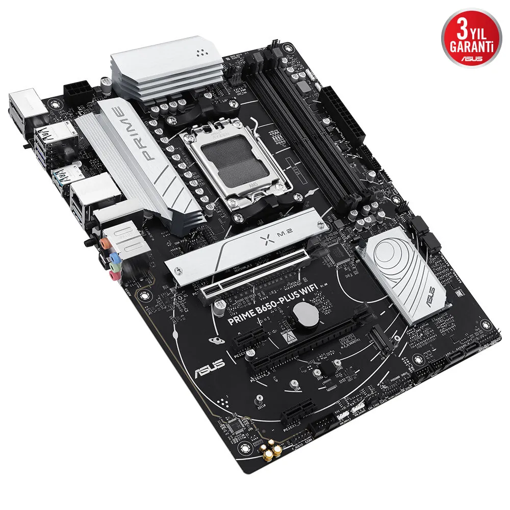 Asus Prime B650-Plus WiFi AM5 DDR5 Ses GLAN DP/HDMI SATA3 USB3.2 ATX