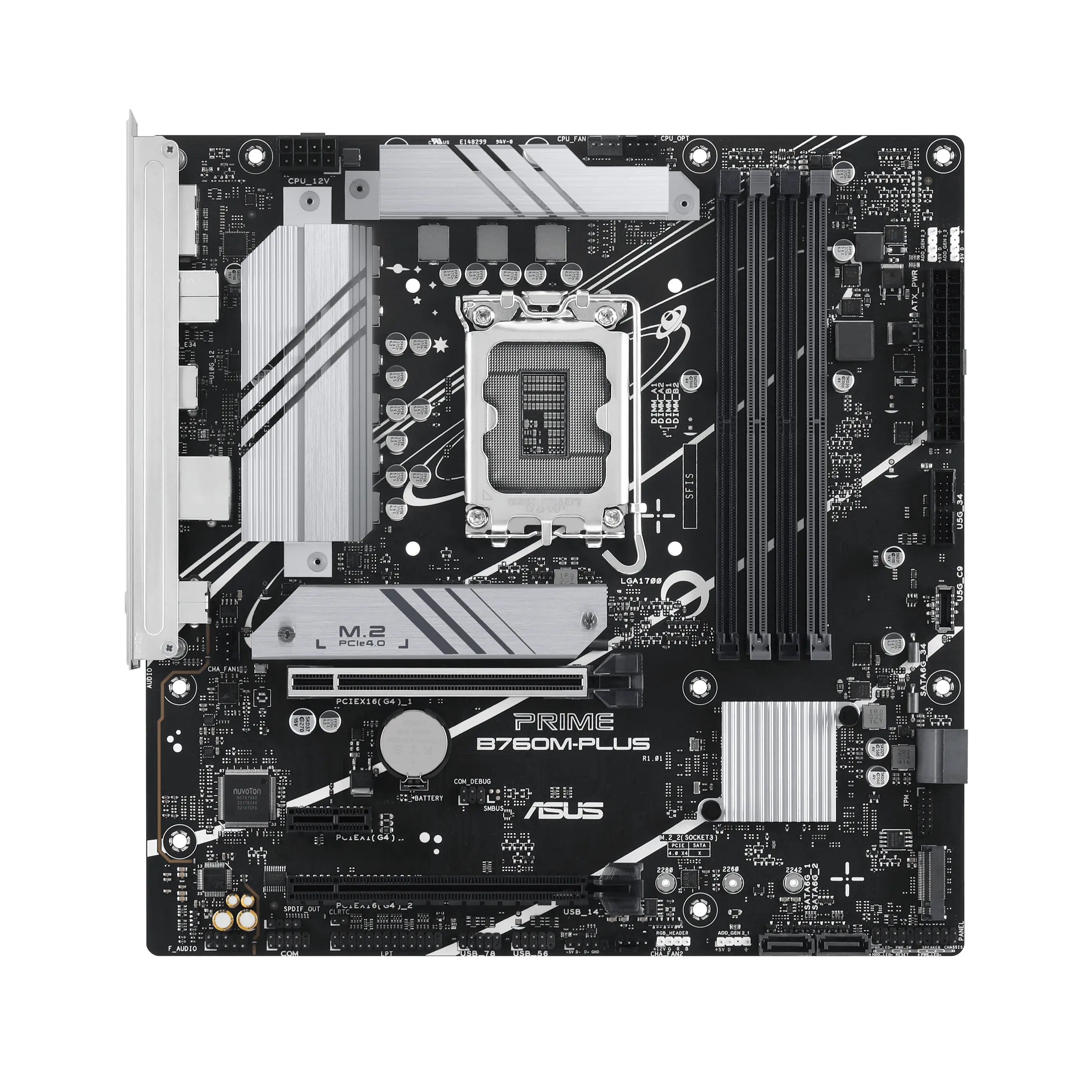 Asus Prime B760M-Plus 1700P DDR5 Ses Glan DP/HDMI Sata3 Usb2.0 Matx