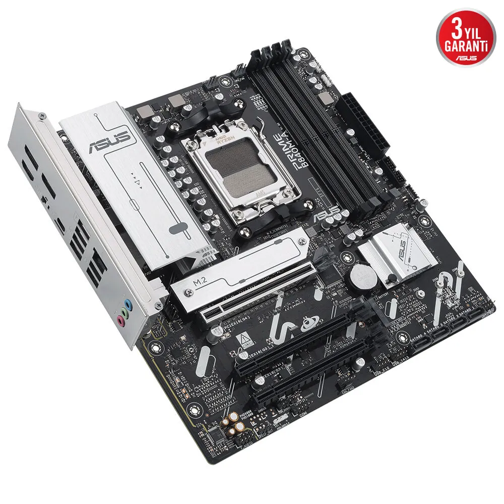 Asus Prime B840M-A-CSM AM5 DDR5 Ses Glan DP/HDMI Sata3 Usb3.2 Matx