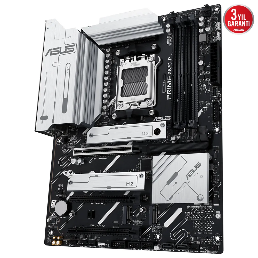 Asus Prime X870-P AM5 DDR5 Ses GLAN HDMI/USB SATA3 USB3.2 ATX