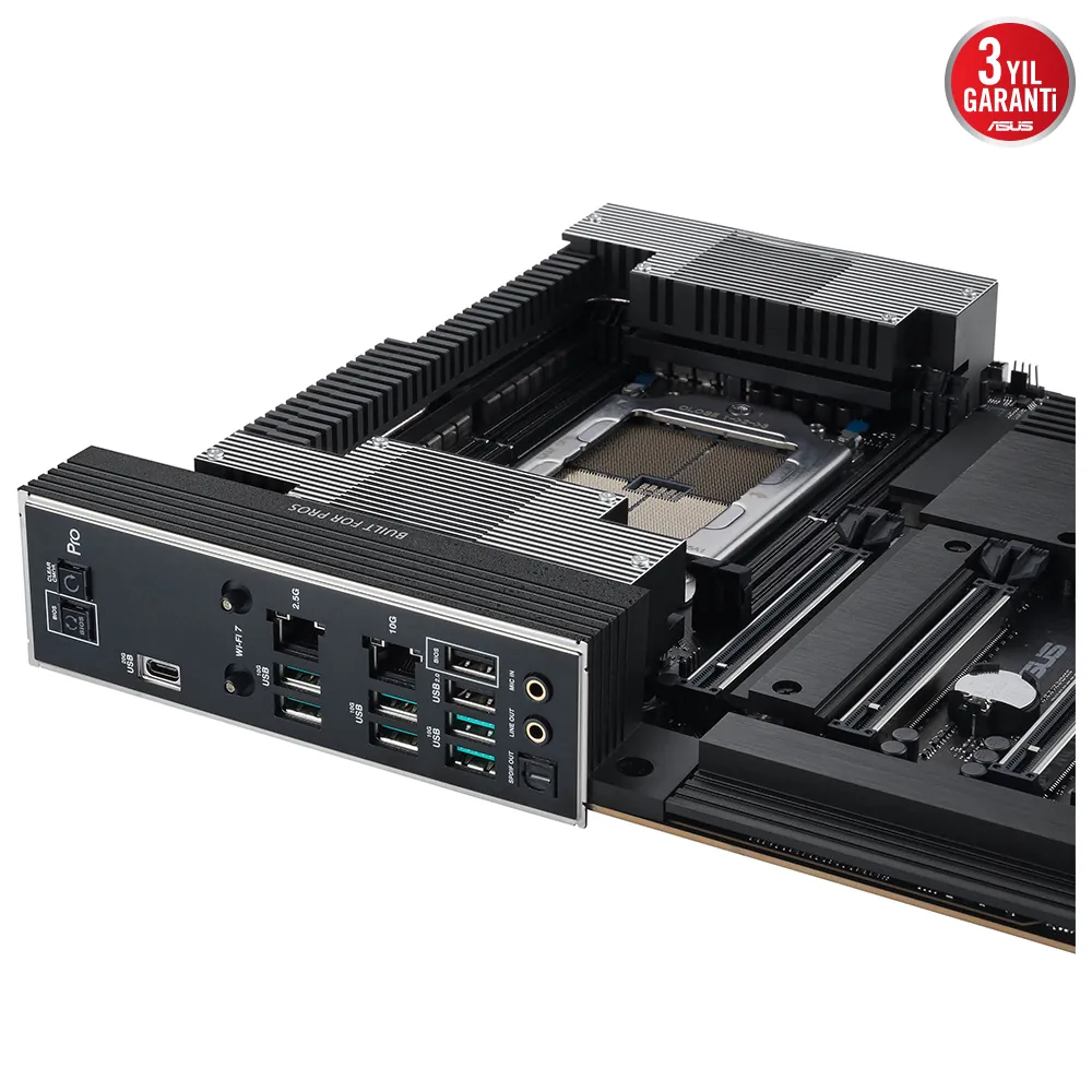 Asus Pro WS TRX50-Sage Wifi TR5 DDR5 Ses Glan Sata3 Usb2.0 Ceb