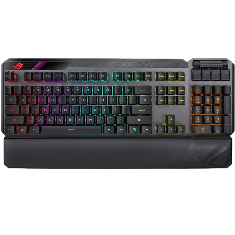 Asus Rog Claymore II RX Red Optical Kablosuz Mekanik İngilizce Gaming Klavye