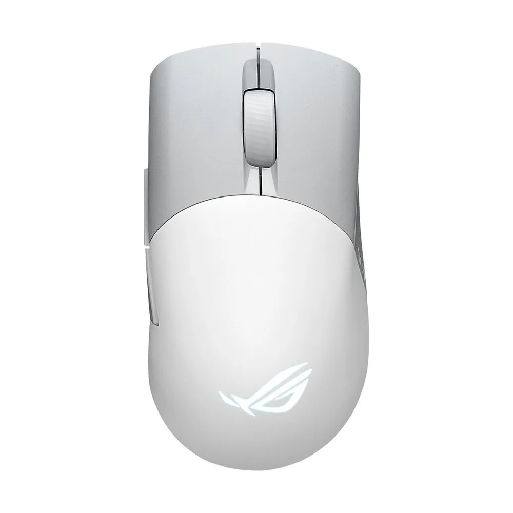 Asus ROG Keris Kablosuz 2.4GHz Bluetooth 36000 DPI Gaming Beyaz Mouse
