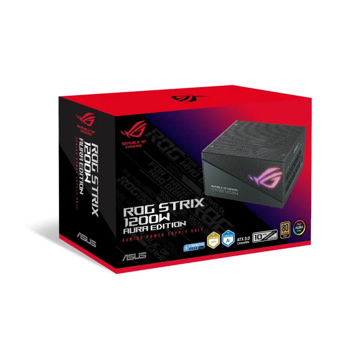 Asus Rog Strix Aura 1200W 80+Gold Güç Kaynağı (ROG-STRIX-1200G-AURA)
