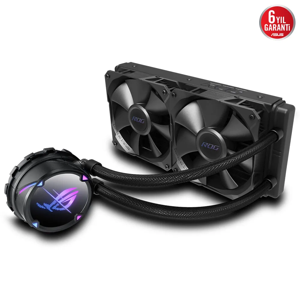 Asus Rog Strix LC II 240 2x12cm Fan 1700/AM5/AM4 Sıvı İşlemci Soğutucu