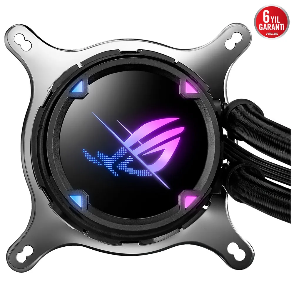 Asus Rog Strix LC II 240 V2 2x12cm RGB Fan 1700/AM5/AM4 Sıvı İşlemci Soğutucu
