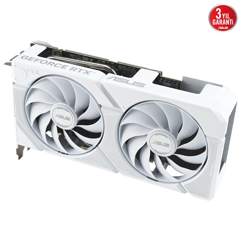 Asus RTX 5060 Ti 16GB GDDR7 128Bit 3xDP/HDMI (DUAL-RTX5060TI-O16G-White)