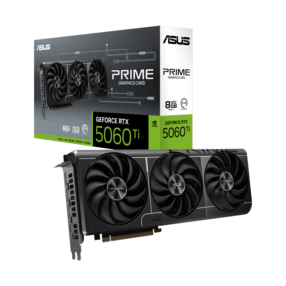 Asus RTX 5060 Ti 8GB GDDR7 128bit 3xDP/HDMI (Prime-RTX5060Ti-8G)