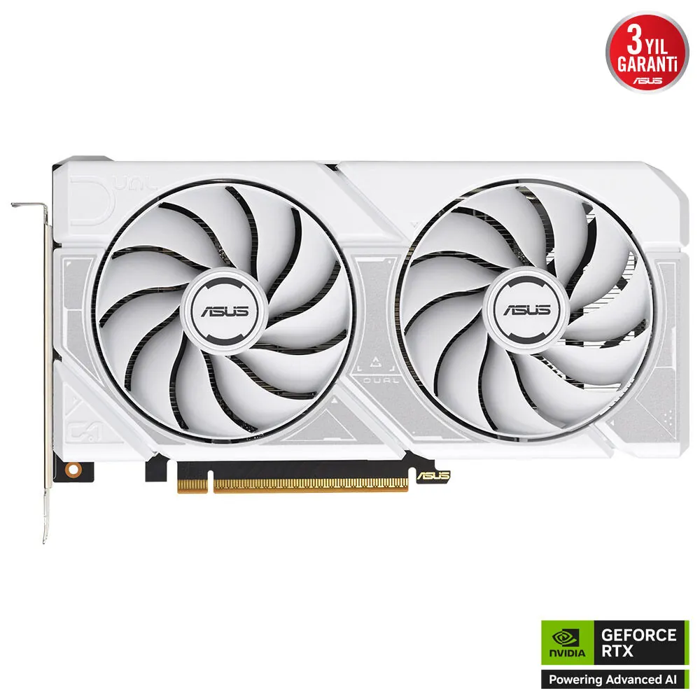 Asus RTX5060 8GB GDDR7 128Bit 3xDP/HDMI (Dual-RTX5060-O8G-White)