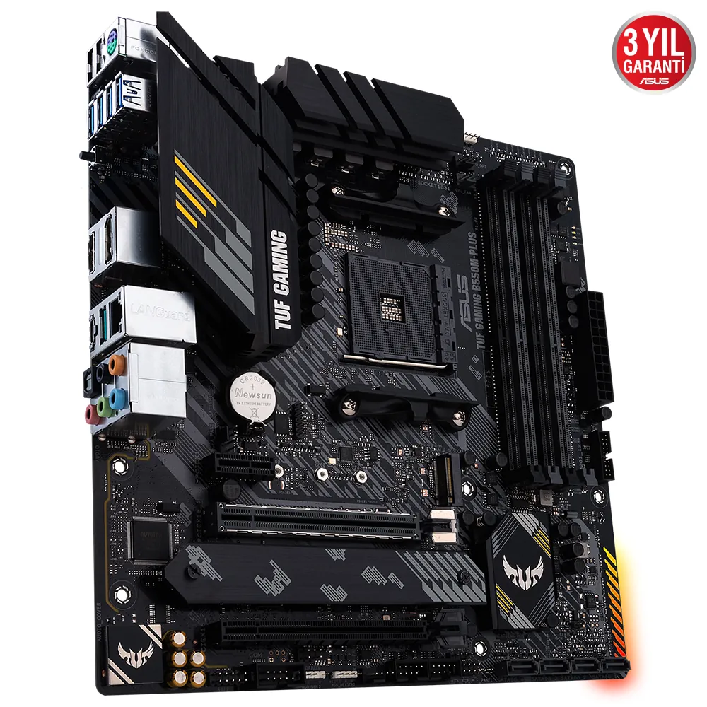 Asus TUF Gaming B550M-Plus AM4 DDR4 Ses GLAN DP/HDMI SATA3 USB3.2 Matx