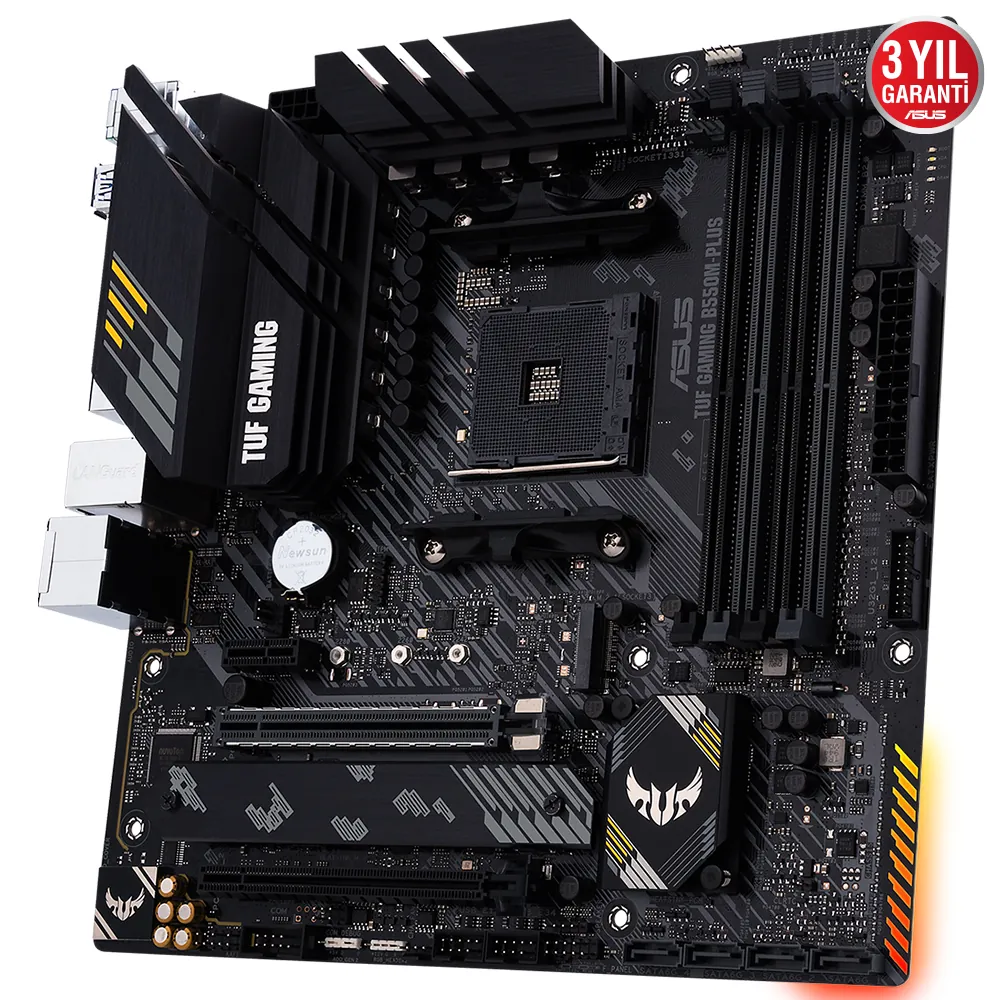 Asus TUF Gaming B550M-Plus AM4 DDR4 Ses GLAN DP/HDMI SATA3 USB3.2 Matx