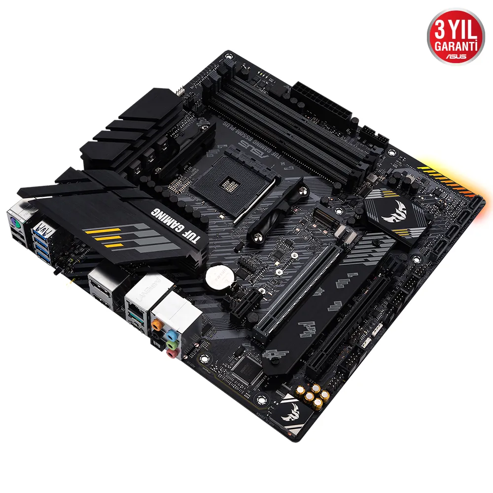 Asus TUF Gaming B550M-Plus AM4 DDR4 Ses GLAN DP/HDMI SATA3 USB3.2 Matx