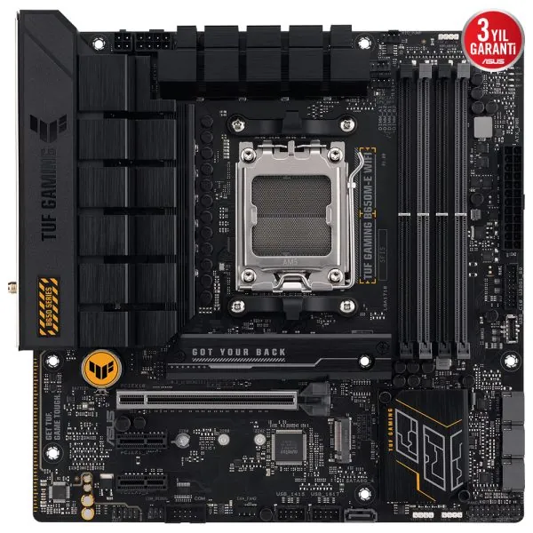 Asus TUF Gaming B650M-E WiFi AM5 DDR5 SES GLAN DP/HDMI SATA3 USB3.2 mATX