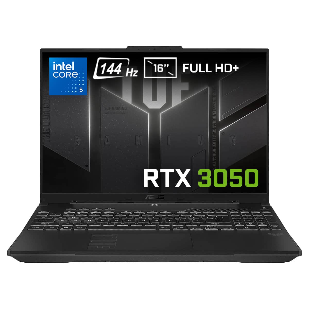 Asus Tuf Gaming F16 FX607VJ-RL033 i5-210H 16gb 512gb Ssd 6gb Rtx3050 16" Dos